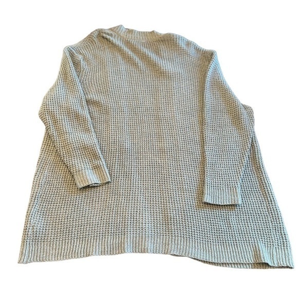 Lane Bryant Cardigan Sweater Open Knit Blue Long‎ Sleeve Sz 22/24 - Picture 2 of 3